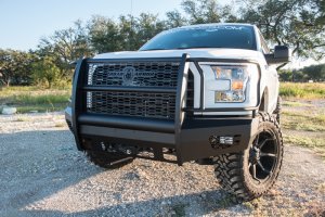 Ford F-150 Bumper - Front - Road Armor - Vaquero Full Guard - Tex Blk - `15-`17 Ford F-150 Bumper - Front - Road Armor - Vaquero Full Guard - Tex Blk - `15-`17